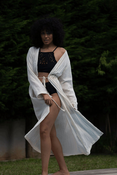 Lara - Şile Bezi Kimono - Dut Project