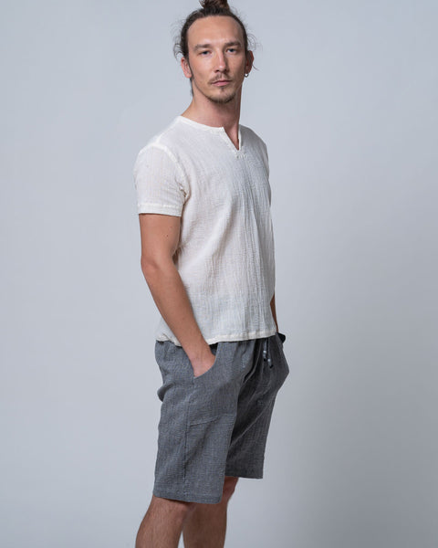 Pirin - Şile Bezi Şort - Dut Project