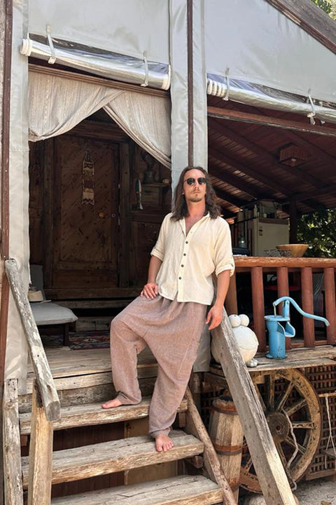 Rila - Şile Bezi Pantolon - Dut Project