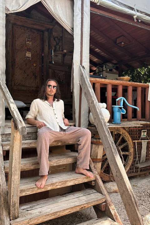 Rila - Şile Bezi Pantolon - Dut Project