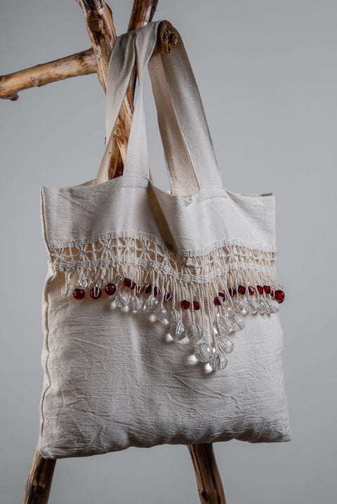 Handcrafted Sile Fabric Bag 09 by Dut Project