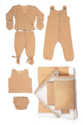 Teano - Natural %100 Cotton Clothes & Sleeping Set for Newborn 9-Pieces - Dut Project