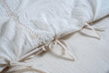 Flen - %100 Cotton 7-Piece Natural Bed Set - Dut Project