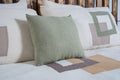 Olen - %100 Cotton 7-Piece Natural Patchwork Bed Set - Dut Project